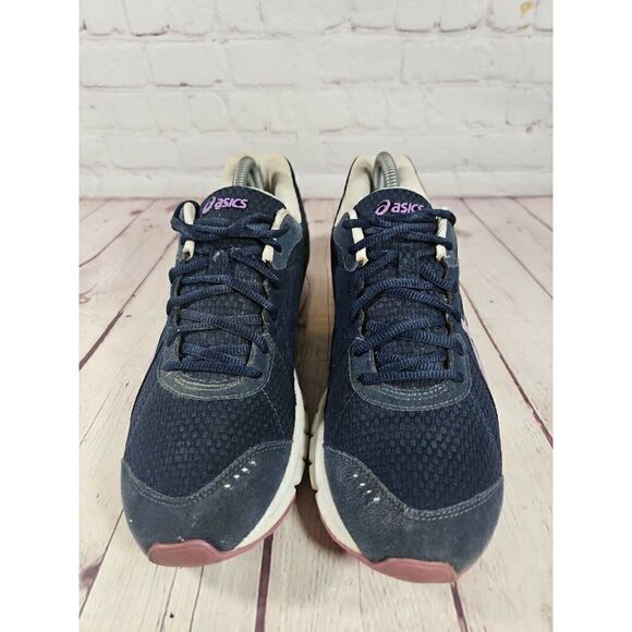 Asics Rush 33 Athletic Running Shoes Women's Size 10 Navy/ Lavender - Picture 3 of 8
